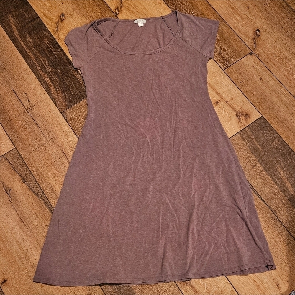 Garnet Hill Light Purple Casual Dress